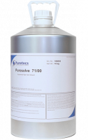 Aluminum bottle labeled Puretecs Purosolve 71/00