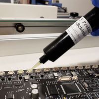 Peelable UV light curable masking material